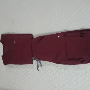 Burgundy Figs Scrubs